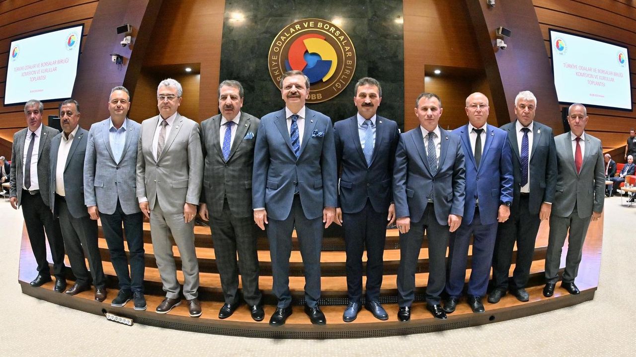 Kaya, TOBB Başkanı Hisarcıklıoğlu İle Toplantıda Bir Araya Geldi