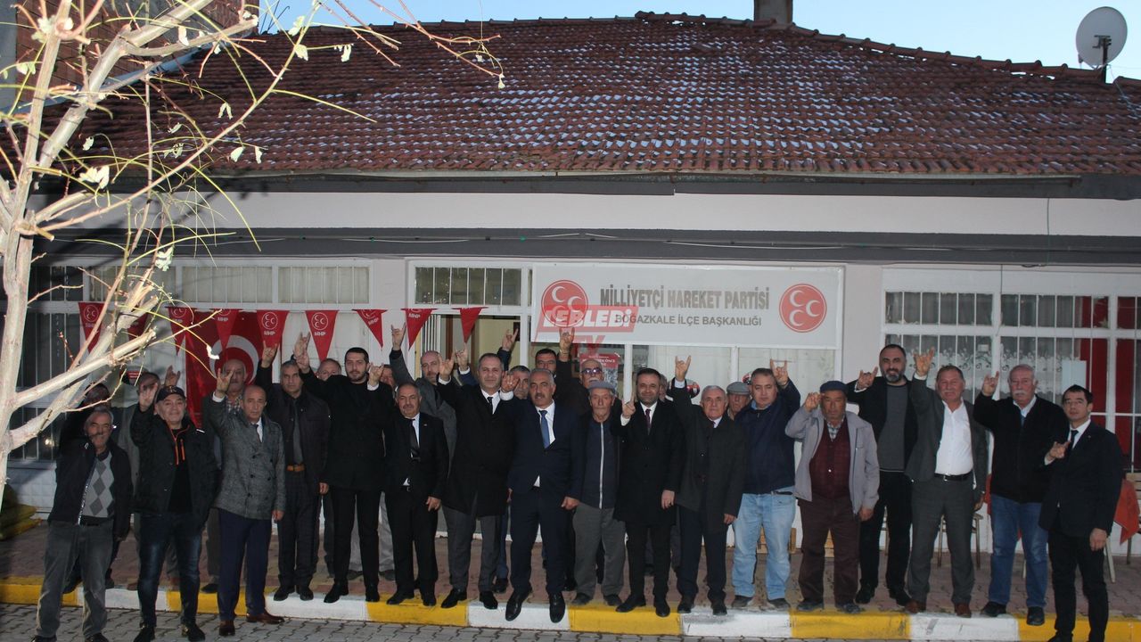 MHP, Boğazkale’de Seçim Startını Verdi