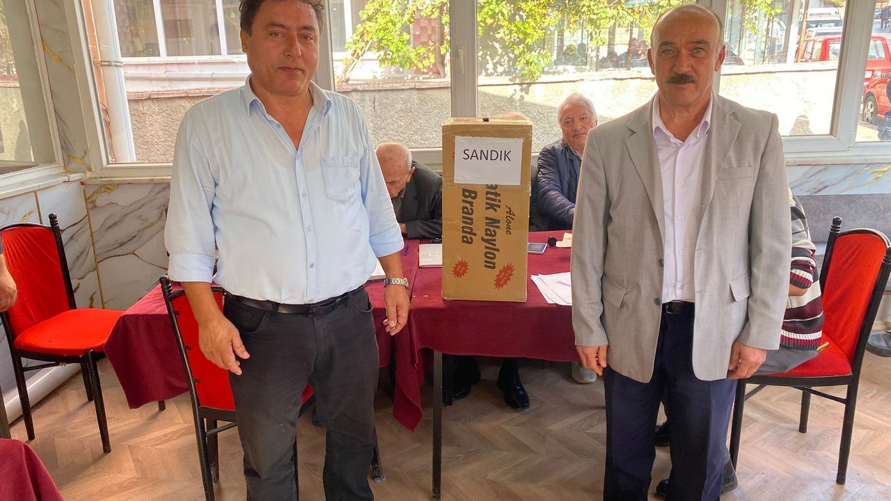 Palabıyık Köyü Kültür Ve Dayanışma Derneği’nde 2 Adaylı Seçim Heyecanı
