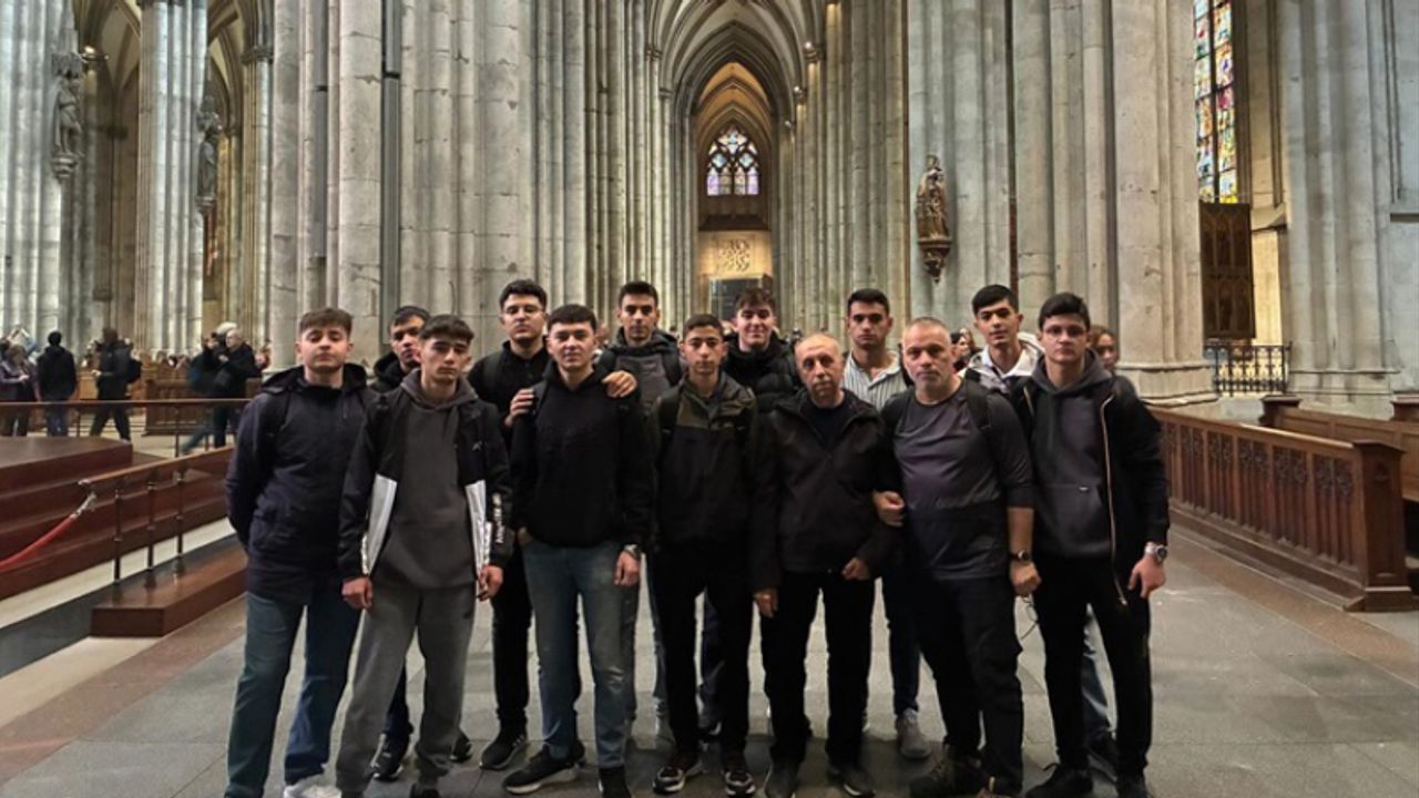 Çorumlu Öğrenciler Almanya’da Stajda
