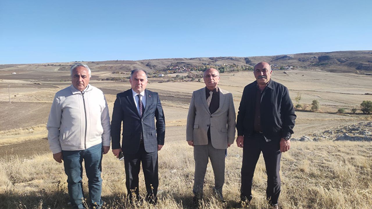 Sungurlu Mehmetbeyli Köyü’nde Mera Alanları İncelendi