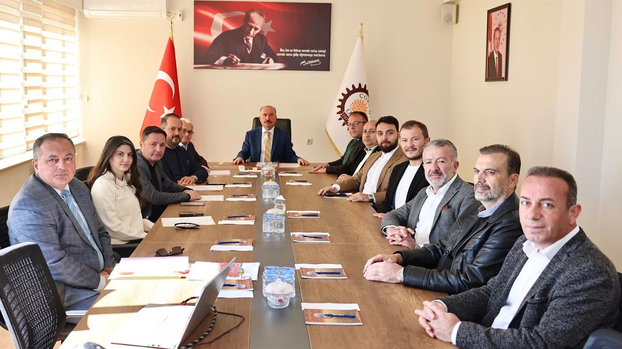 OSB Heyeti Kiralama Taleplerini Görüştü