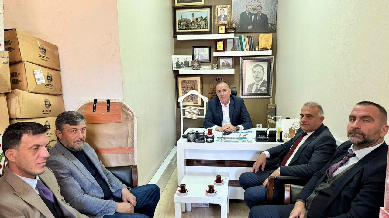 Başkan Alar’dan Önceki Dönem Milletvekili Ceylan’a Vefa Ziyareti