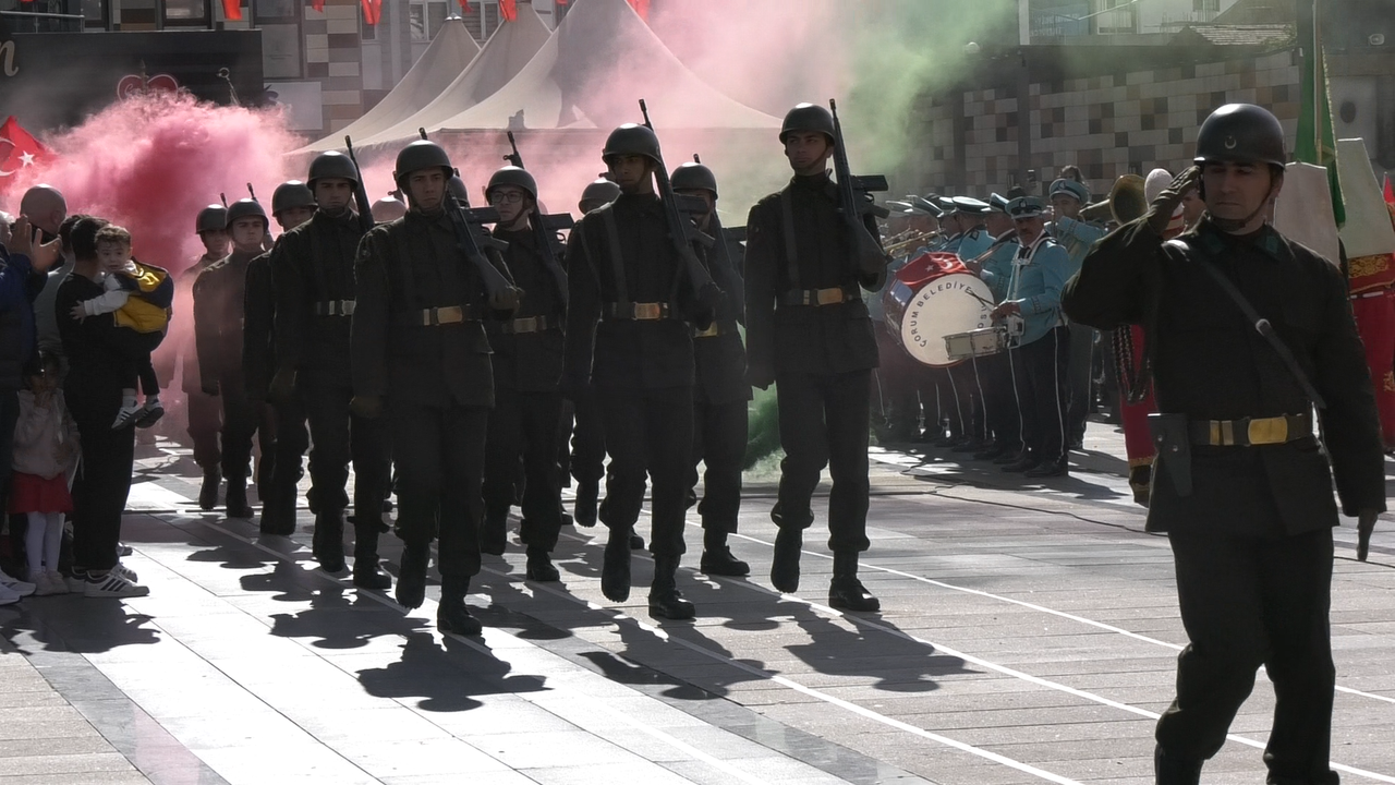 Çorum Cumhuriyet Bayramı’yla Şenlendi