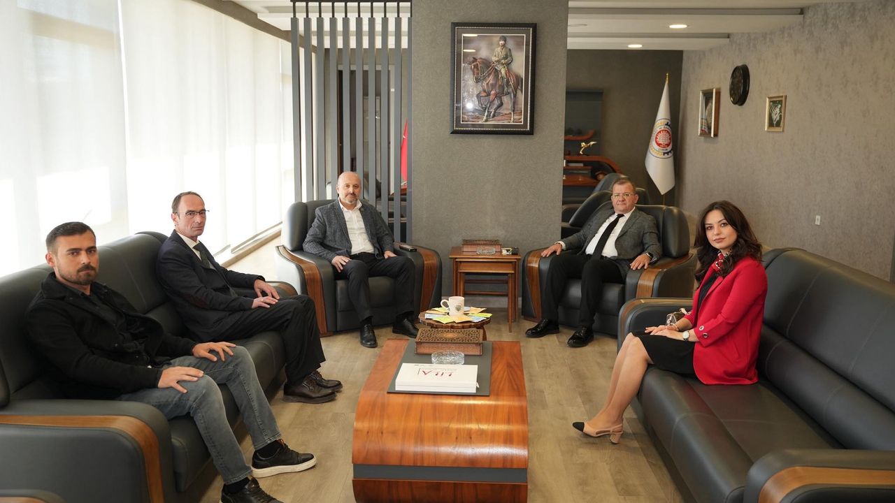 TSO Başkanı Başaranhıncal’a Harita ve Kadastro Mühendisleri Odası’ndan Ziyaret