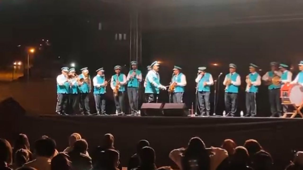 Çorum Belediye Bandosu Tokat'ta Konser Verdi