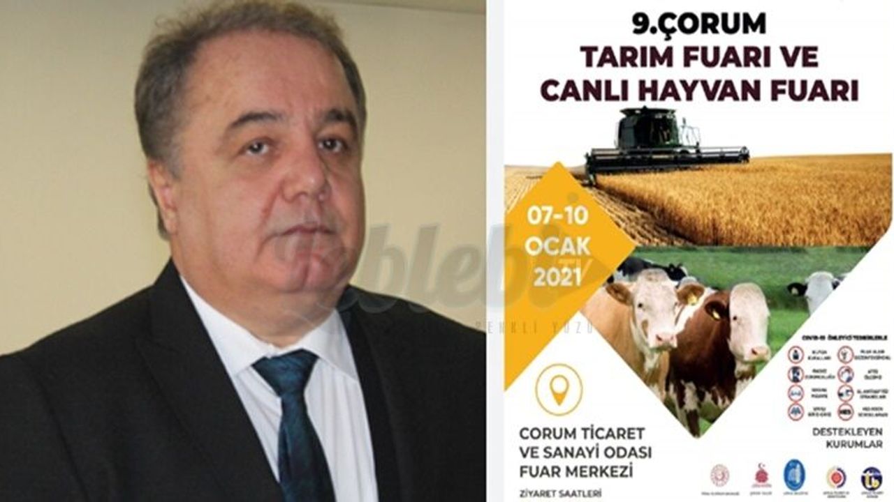 Çorum 9. Tarım Fuarı Açılıyor