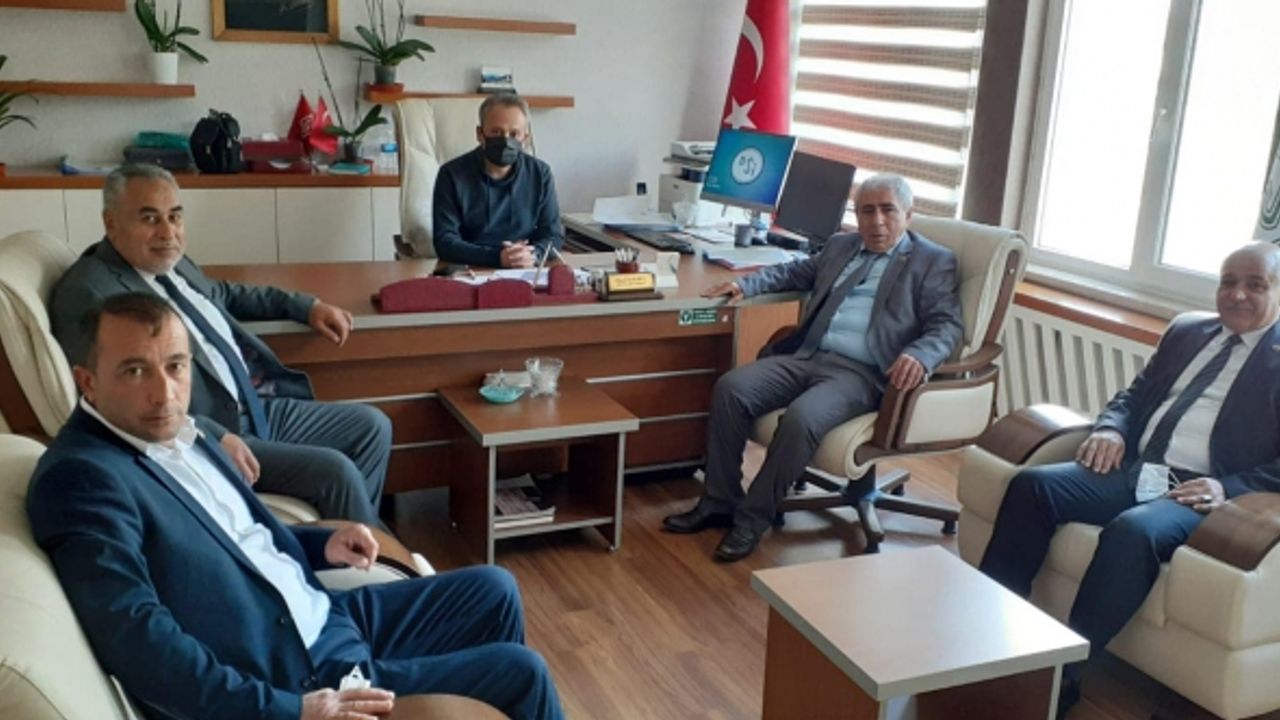 Bektaş, DSİ 54. Şube Müdürü Murat Kabakcı'yı Ziyaret Etti