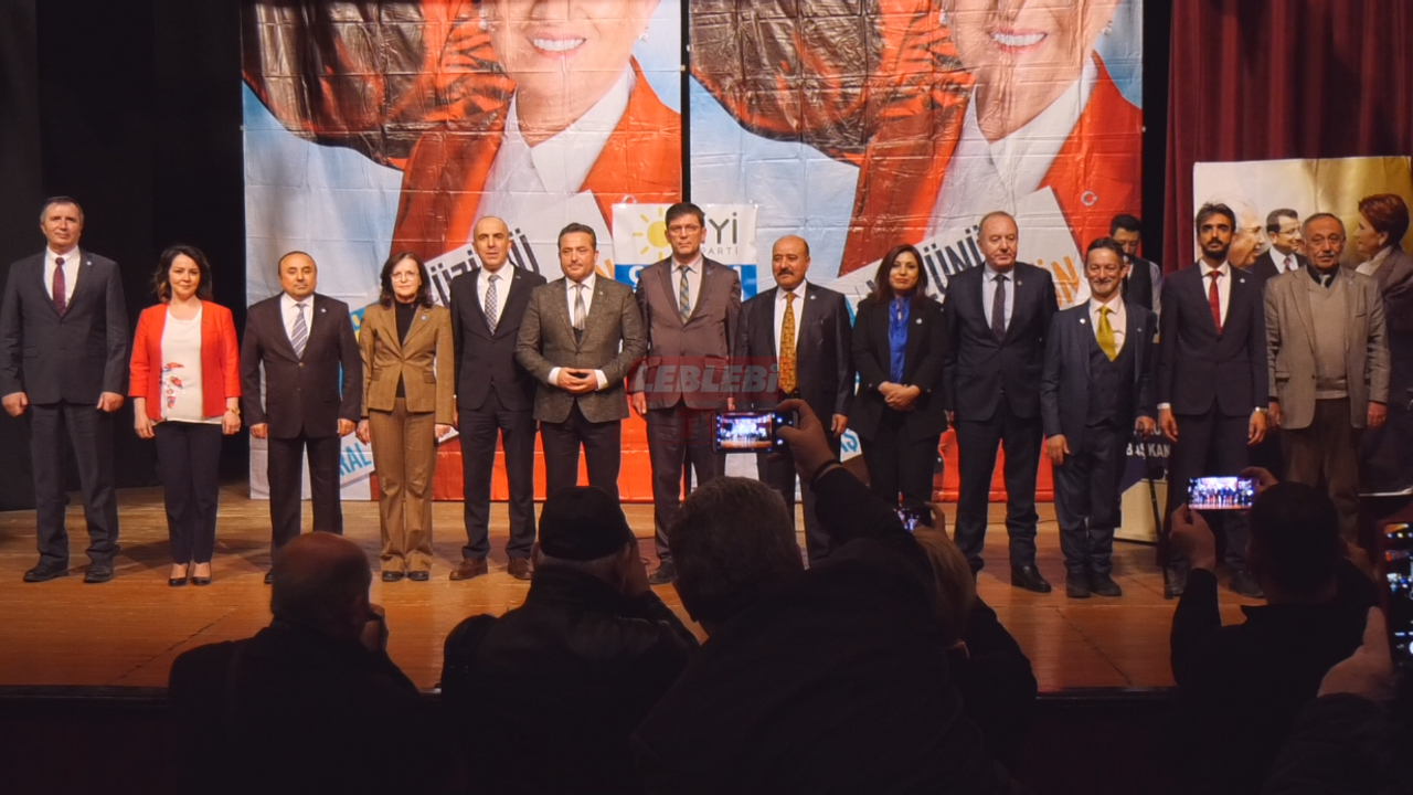 İYİ Parti Milletvekili Aday Adaylarını Tanıttı