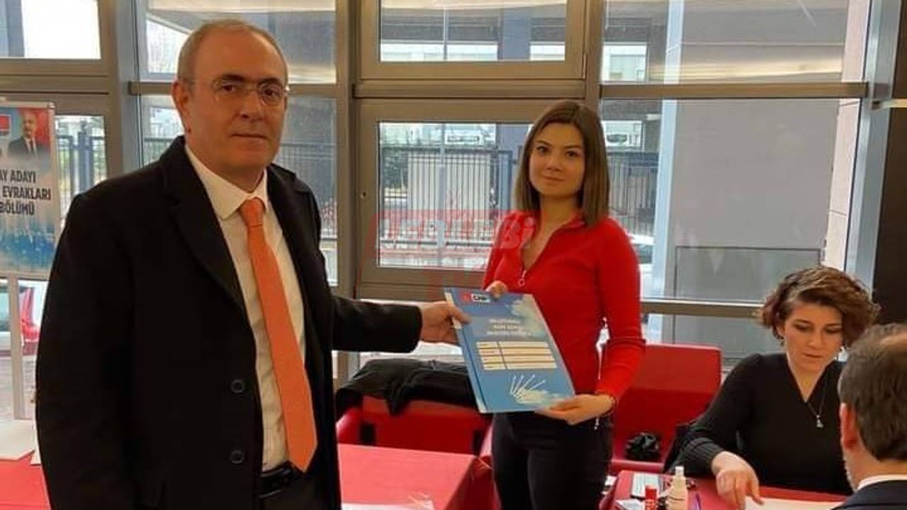 Mimar Levent Çöphüseyinoğlu, CHP’den Başvurusunu Yaptı