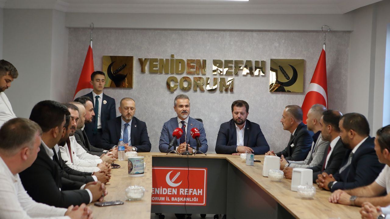 Yeniden Refah Partili Kılıç, Çorum'da Seçim Startı Verdi