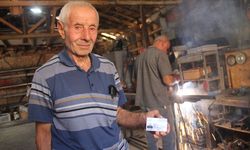 71 Yıllık Demir Ustası Kazım Keçik "Yaşayan İnsan Hazinesi" Listesine Girdi