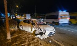 TIR ile Otomobil Çarpıştı: 1 Yaralı