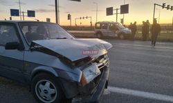 1 Kişinin Yaralandığı Trafik Kazası Kamerada