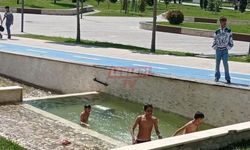 Süs Havuzuna Giren Çocuklar, Tehlikeye Davetiye Çıkarıyor