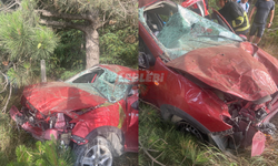 Sıklık’ta Takla Atan Otomobildeki 5 Kişi Yaralandı