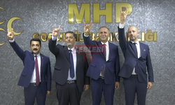 MHP Merkez İlçe Teşkilatında Devir Teslim Töreni