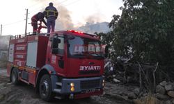 İbik Köyü’nde Çıkan Yangında 1 Ev Kül Oldu, 2 Ev De Zarar Gördü
