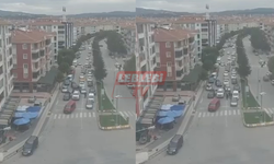 Trafikte Çıkan Kavgada Yumruklar Havada Uçuştu