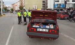 Dur İhtarına Uymayan Araç, Polis Kovalamacasıyla Yakalandı