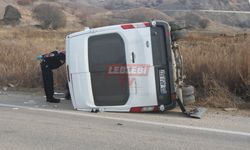 Yol Yapım İşçilerini Taşıyan Servis Kaza Yaptı: 16 Yaralı