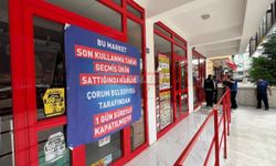 Bir Market Daha Kapatıldı