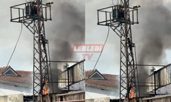 Trafo ve Kablolar Tutuştu Müdahale Sürüyor