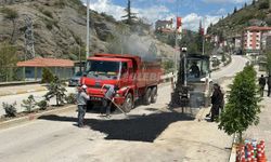 İskilip’te Bayram Öncesi Bozulan Yollar Onarılıyor