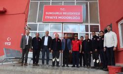 Başkan Dere 1 Mayıs’da Hizmet Veren Personeli Ziyaret Etti