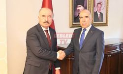 Emekli Emniyet Müdürü Göv, Hac Öncesi Vali Çalgan’ı Ziyaret Etti