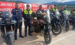 Osmancık’ta Motosiklet Sürücülerine Trafik Eğitimi Verildi