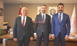 Başkan Terzi’den Genel Müdür Selim Terzi’ye Ziyaret
