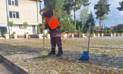 Osmancık Belediyesi, Kuvvetli Yağışın Ardından Temizliğe Girişti