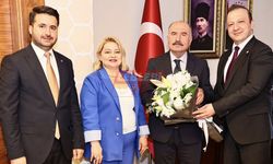 Vali Çalgan’a Eczacılardan Ziyaret