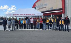 Çorum’da Ambulans Sürüş Güvenliği Eğitimi Gerçekleştirildi
