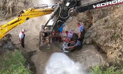 Sungurlu Ana İsale Hattındaki 10 Yıllık Patlak Onarıldı