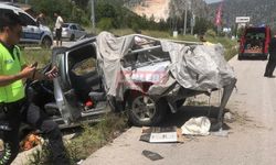 Kamyonet Takla Attı 4 Kişi Yaralandı