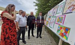 Başkan İsbir, Karahacip’teki Sergisi Gezdi