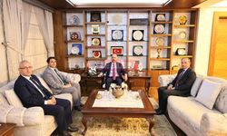 Kadastro Bölge Müdürü Koçkar Vali Çalgan’ı Ziyaret Etti