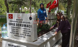 MHP İskilip KAÇEP Biriminden Şehit Kabirlerine Anlamlı Ziyaret