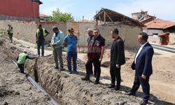 Sungurlu Belediyesi İçme Suyu Hattını Yeniliyor