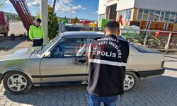 4 Genç Çalıntı Araçla Drift Atarken Yakalandı