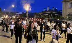 Kargı’da Fener Alayı Düzenlendi