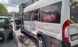 İki Servis Çarpıştı Öğrenciler Panik ve Korkuyu Yaşadı