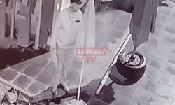 Bir Şemsiye İçin Hırsızlık! O Anlar Kamerada