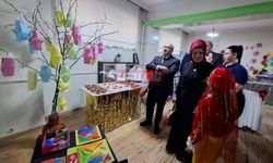 Milli Eğitim Müdürü Çağlar, Resim Sergisine Katıldı