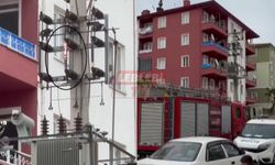 Gülabibey’de Trafonun Kablosu Tutuştu