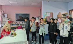 Yazar Sin Eren, Mustafa Kemal Ortaokulu’nda Öğrencilerle Buluştu