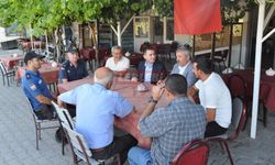 Laçin Kaymakamı Konak ve Başkan Toydemir Esnafı Ziyaret Etti