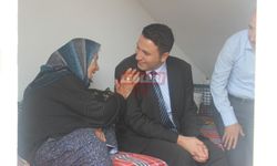 Kaymakam Haydaroğlu’ndan Şehit Ailelerine Ziyaret
